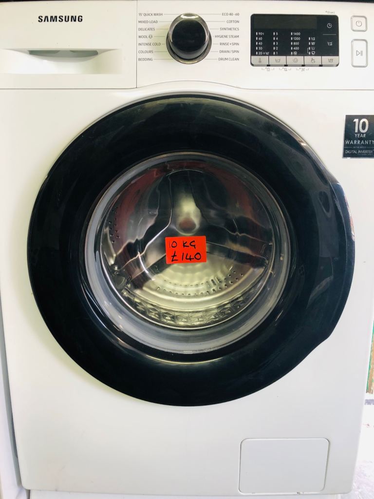 🚚 Samsung 10KG load  Washing Machine with large size drum can deliver £140