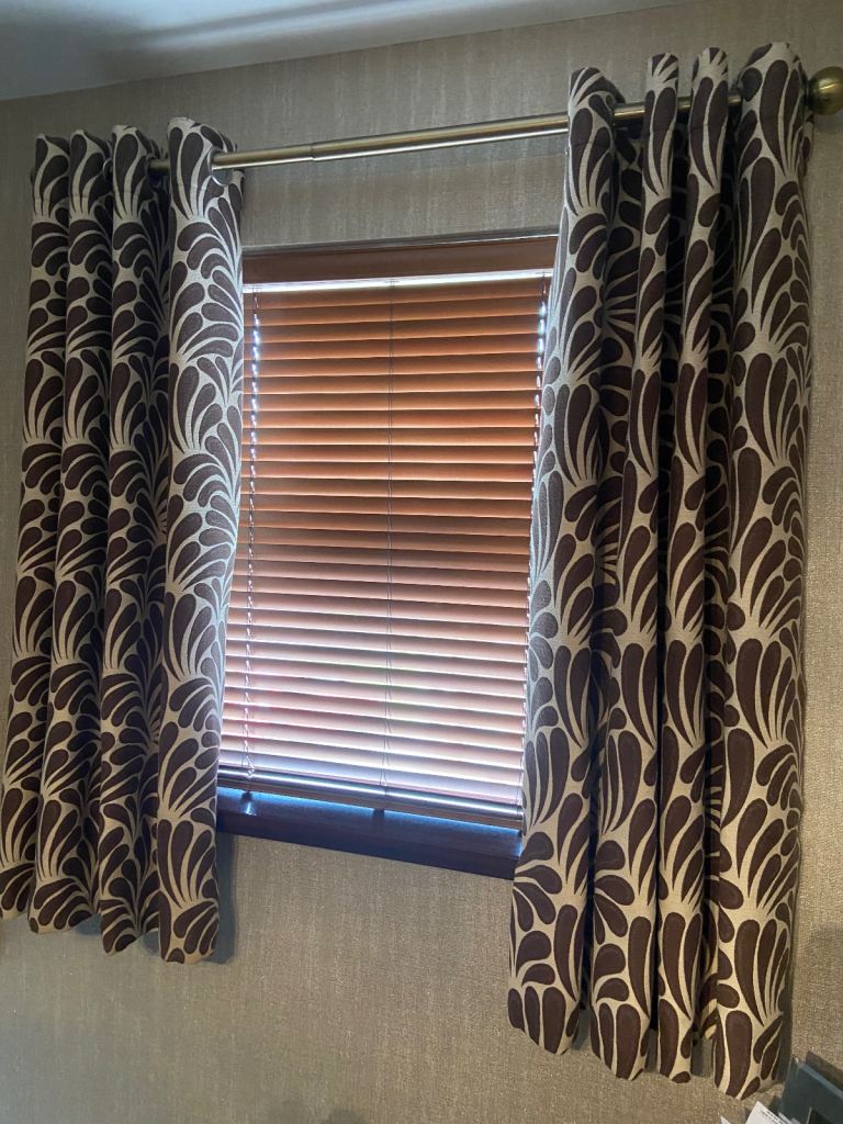 Next lined eyelet curtains