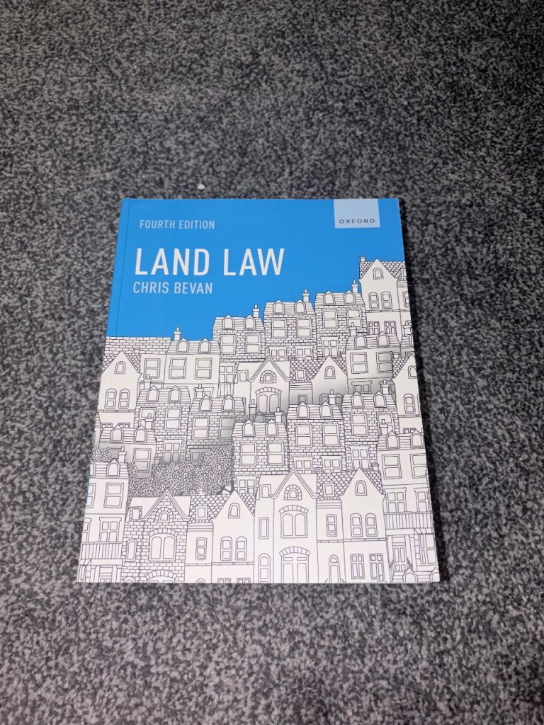 Land Law by Chris Bevan, Fourth Edition – Good Condition
