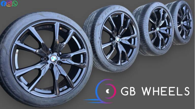 Genuine BMW X5 X6 X7 22" 755M Alloy Wheels G07 G06 G05 Individual MSport