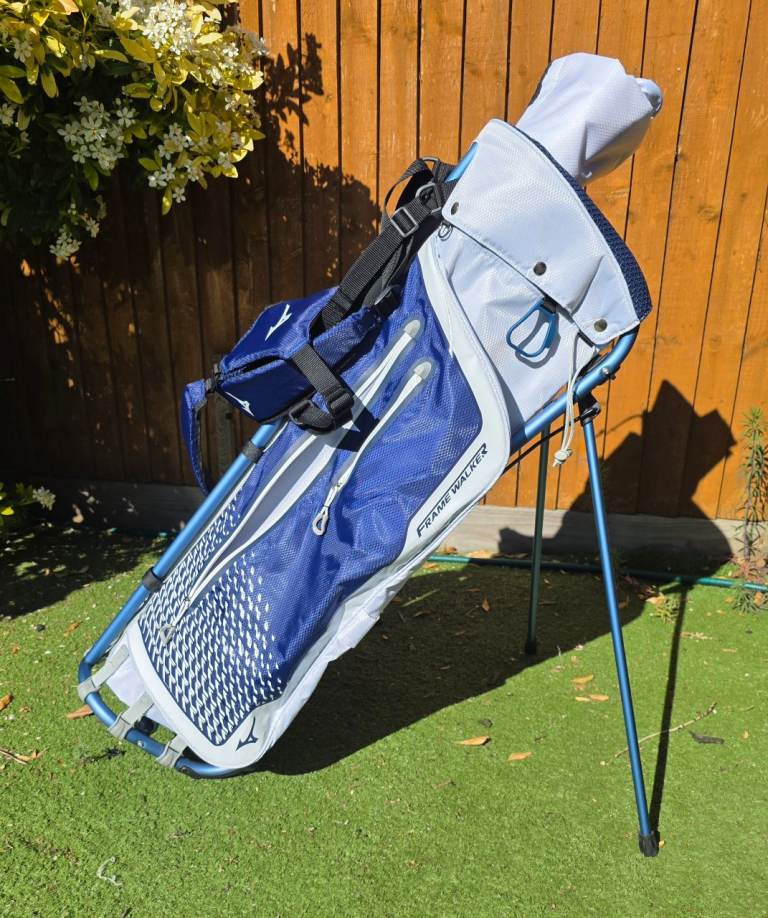 Mizuno Frame Walker Golf Stand Carry Bag - Rare Unique Strong lightweight 