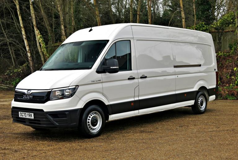 MAN TGE 140HP EURO 6 CRAFTER TRENDLINE SPEC HIGHROOF White Manual Diesel 2020