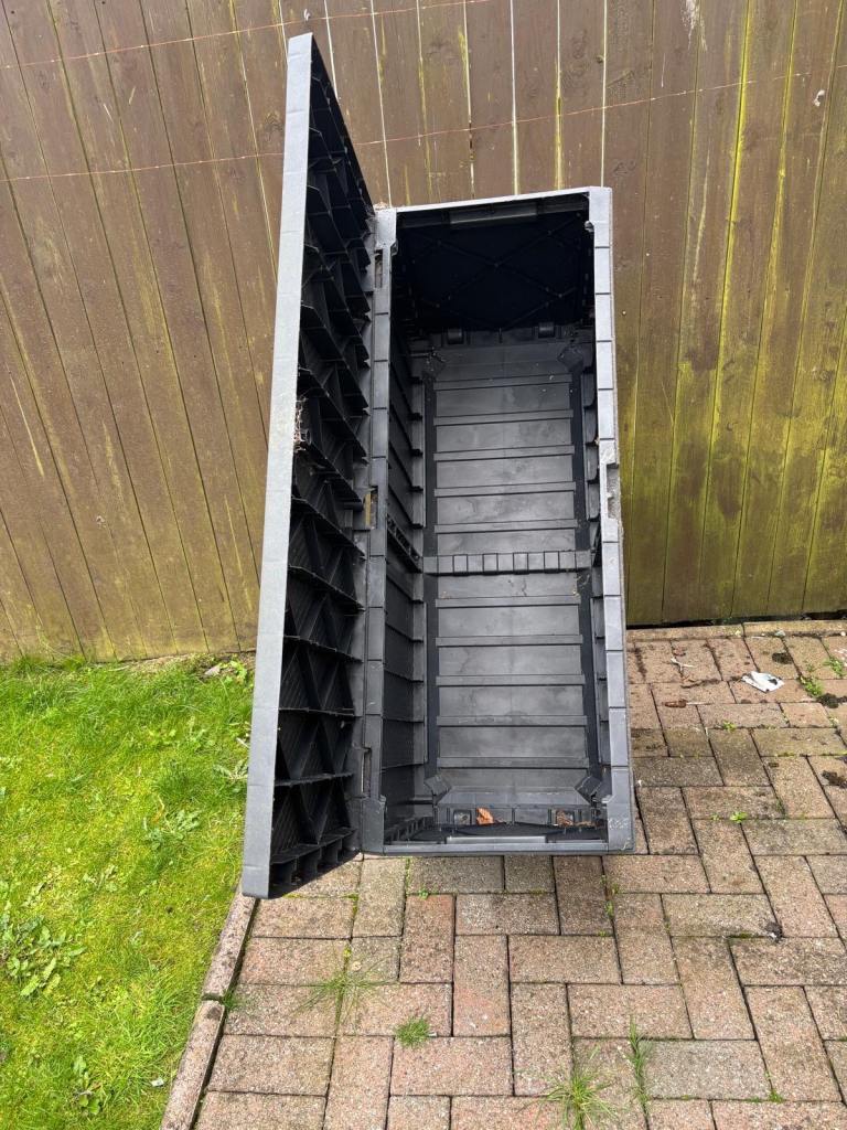 Outdoor Garden Storage Box – Grey, Good Condition