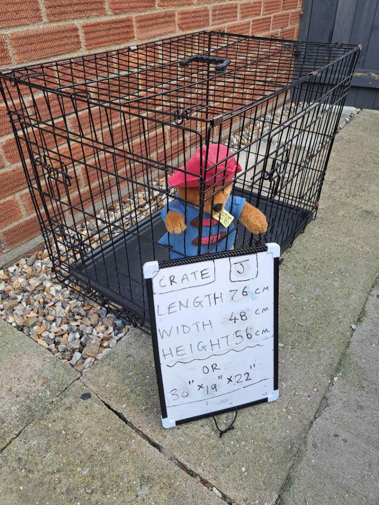 Puppy dog crate cage 