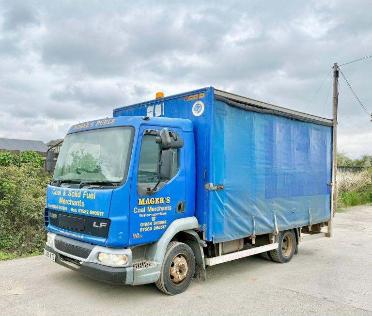 2005 DAF LF45.150 CURTAINSIDER COLUMN TAIL-LIFT 7.5 TON MANUAL GEARS