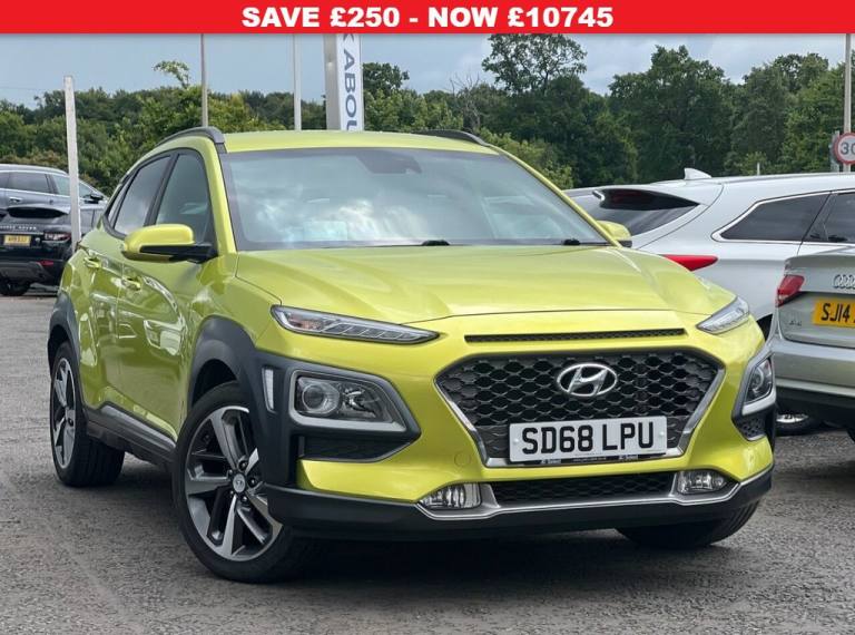 2018 Hyundai KONA 1.0 T-GDi Premium SE SUV 5dr Petrol Manual Euro 6 (s/s) (120 ps) HATCHBACK Petr...