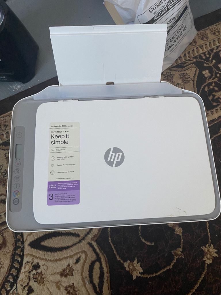 HP DeskJet 2800e All-in-One Printer – White