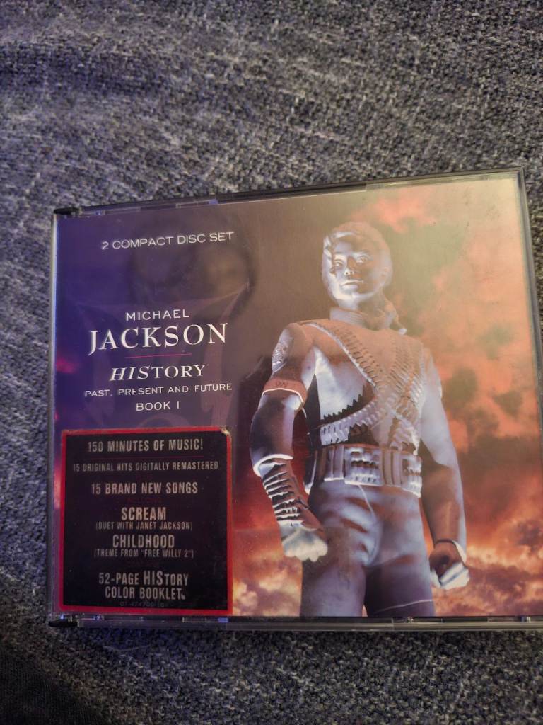 Michael Jackson HIStory 2 CD Set – Good Condition