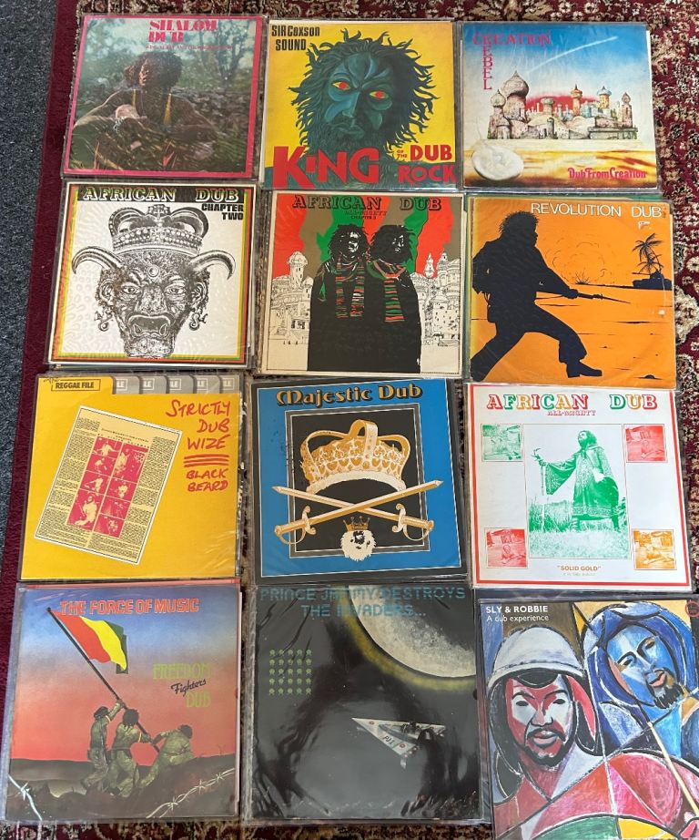 Reggae Dub Vinyl Records Collection