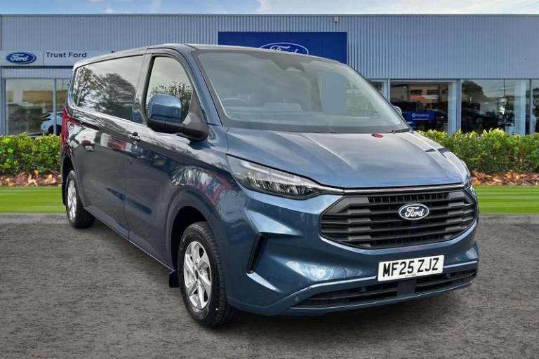 2025 Ford Transit Custom 280 Limited AUTO L2 LWB FWD 2.0 EcoBlue 136ps, PLYLINED Automatic Panel ...