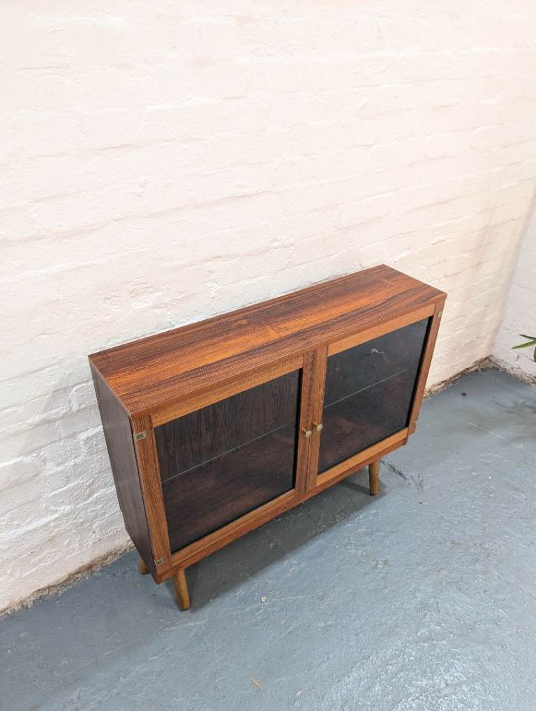 Danish Rosewood Mid Century Bookcase