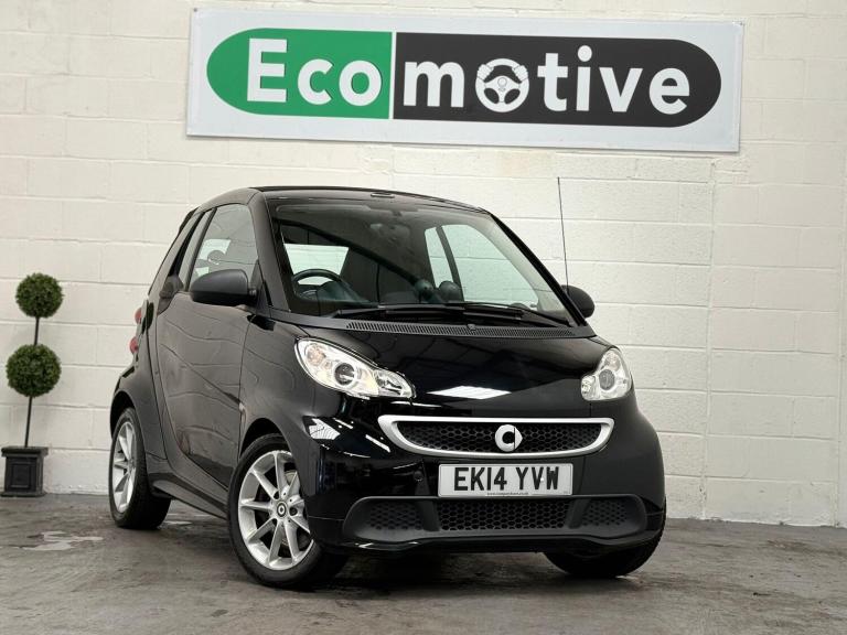2014 smart fortwo 1.0 MHD Passion Cabriolet SoftTouch Euro 5 (s/s) 2dr CONVERTIBLE Petrol Automatic