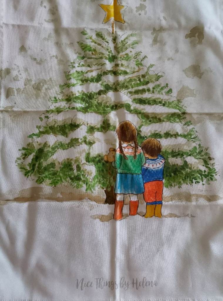 Brand New - Nice Things by Helena Christmas Tea Towel