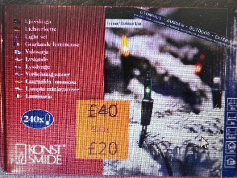 Brand New & Boxed Konst Smide 240 LED Lights.