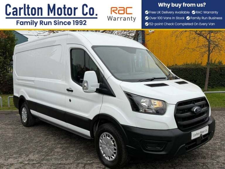 2021 Ford Transit 2.0 350 EcoBlue Leader FWD L3 H2 Euro 6 130PS Panel Van Diesel Manual