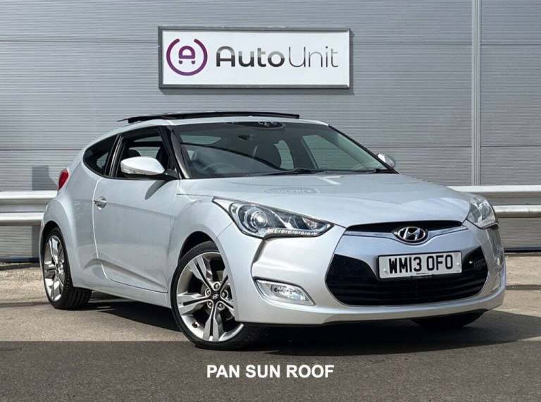 2013 HYUNDAI VELOSTER 1.6 GDI SPORT HATCHBACK 4DR PETROL MANUAL EURO 5 (140 P