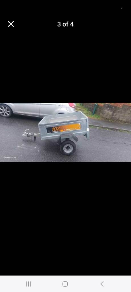 CAR/CAMPING TRAILER AS NEW  £150.00 ONO