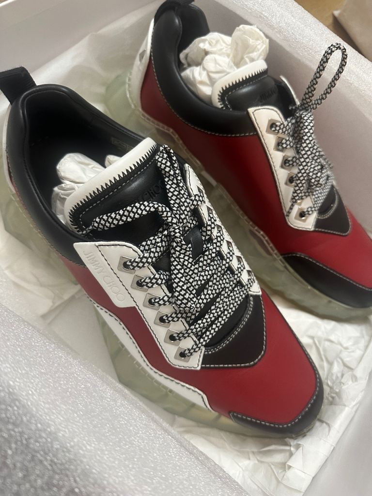 Jimmy Choo Mens Diamond Sneakers