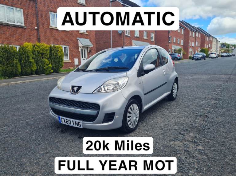 2010 Peugeot 107 Urban 1.0 Petrol Automatic Hatchback 