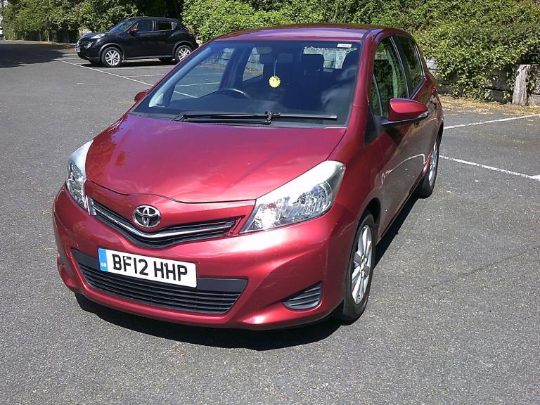 2012 Toyota Yaris 1.33 VVT-i TR 5dr Multidrive S HATCHBACK Petrol Manual