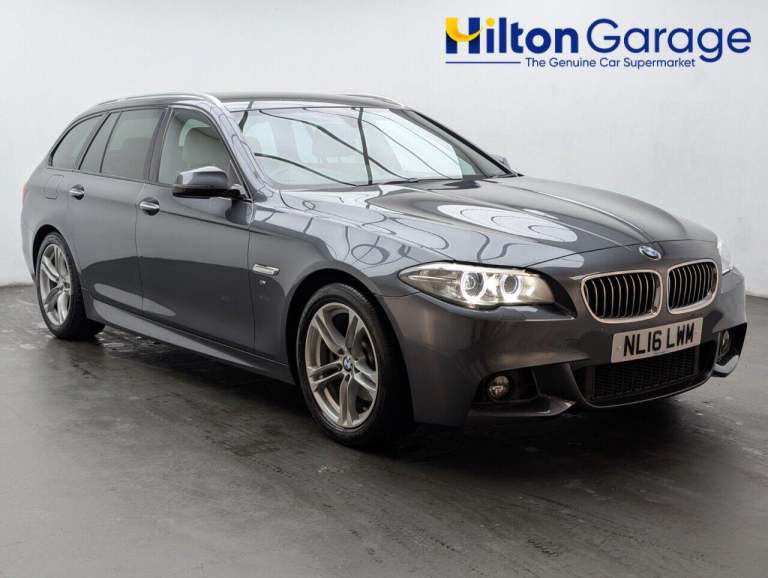 2016 BMW 5 Series 2.0 520d M Sport Touring 5dr Diesel Auto Euro 6 (s/s) (190 ps) DAKOTA LEATH EST...