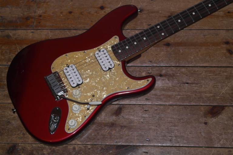 1997 Fender USA Big Apple Stratocaster Candy Apple Red fitted with 2016 Fender 60s Roadworn neck