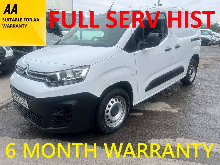 2023 Citroen Berlingo 1.5 BlueHDi 1000Kg Enterprise Ed 100ps 6 Speed S/S PANEL VAN Diesel Manual