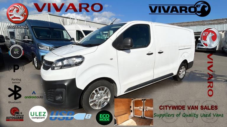 2020 Vauxhall Vivaro 2900 1.5d 100PS Dynamic H1 Van NO VAT PANEL VAN Diesel Manual