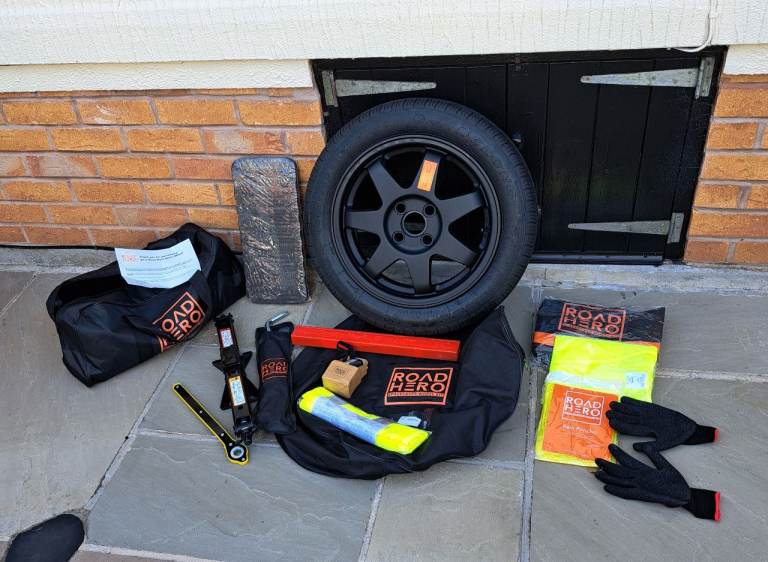 New RH008 Road hero space saver tyre and kit