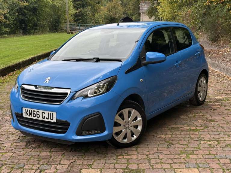 2016 Peugeot 108 1.0 Active 5dr HATCHBACK PETROL Manual