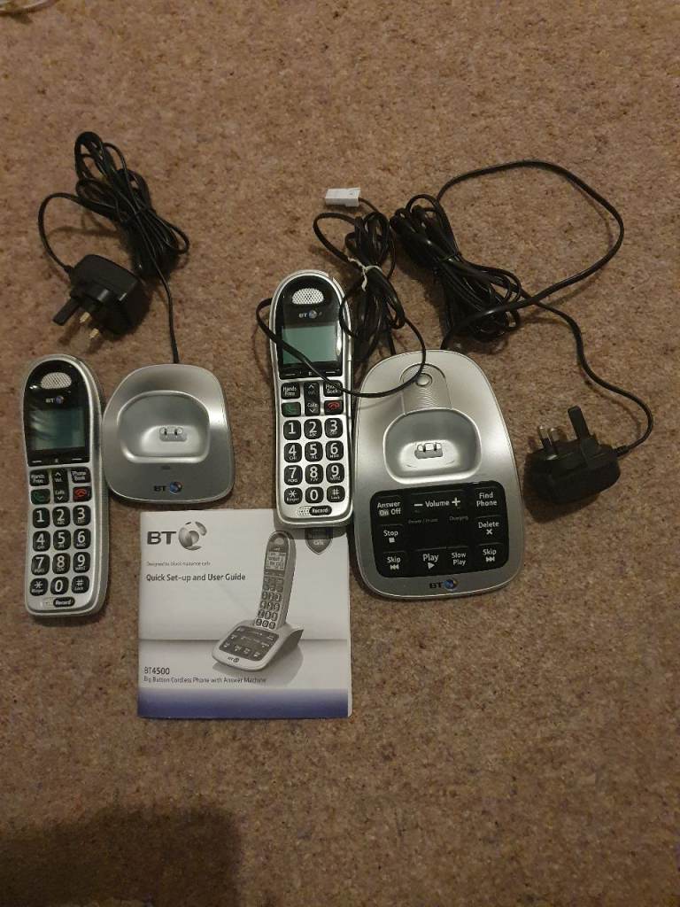 BT 4500 Cordless Phones/Answering Machine
