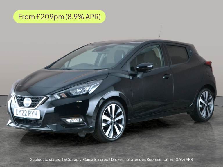 2022 Nissan Micra 1.0 IG-T 92 Tekna 5dr CVT HATCHBACK PETROL Automatic