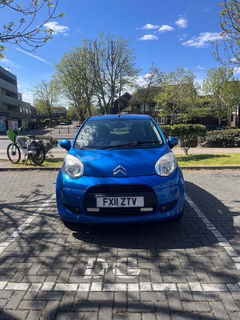 Citroen, C1, Hatchback, 2011, 77K Miles, MOT, Cheap Tax, ULEZ free, 5 doors