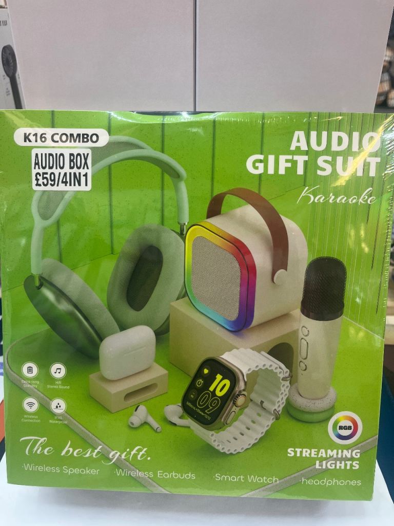 K16 Combo Audio Gift Suit Karaoke Set - New