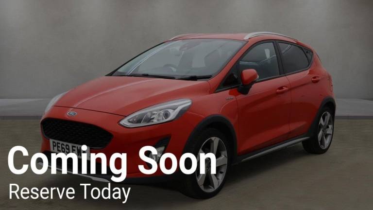 2019 Ford Fiesta 1.0 EcoBoost Active X 5dr Auto HATCHBACK PETROL Automatic