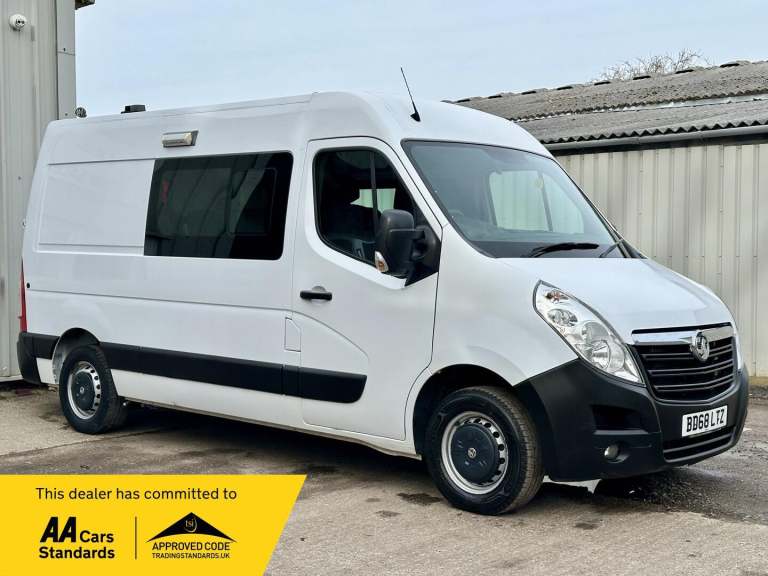 2018 Vauxhall Movano 2.3 CDTi 3500 FWD L2 H2 Euro 6 5dr PANEL VAN Diesel Manual