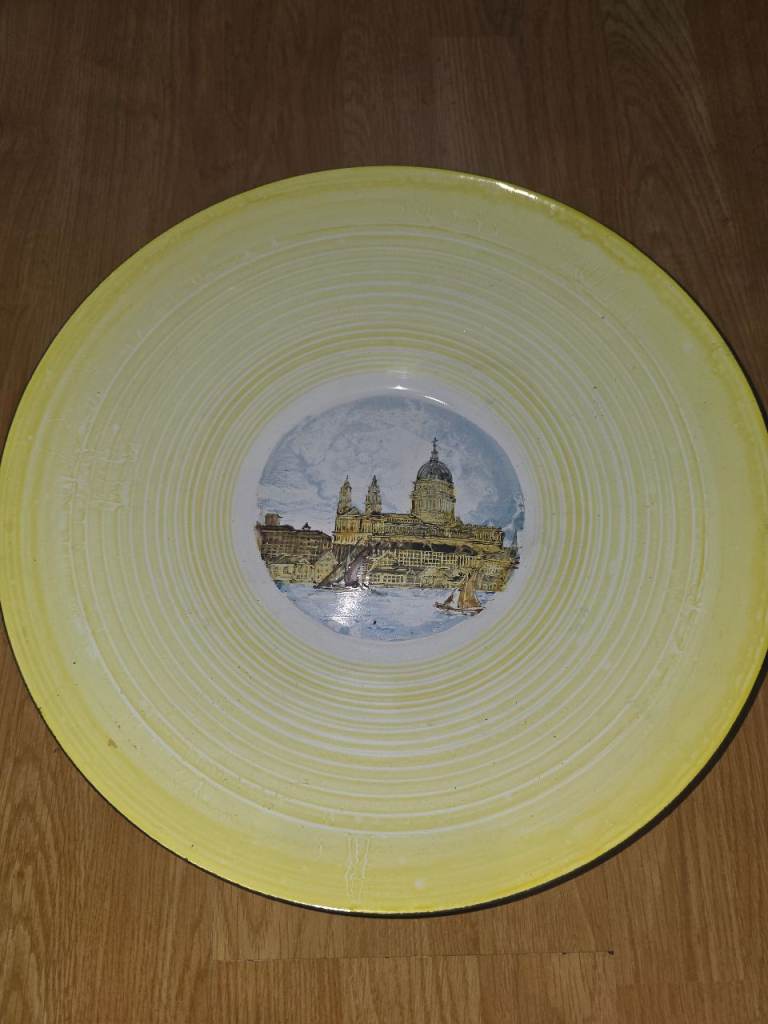 Artwork st Paul's in bowl 1983