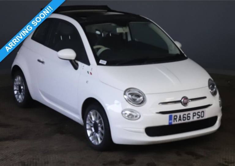 2017 66 FIAT 500C 1.2 ECO POP STAR CONVERTIBLE 2DR PETROL MANUAL EURO 6 (S/S) (6