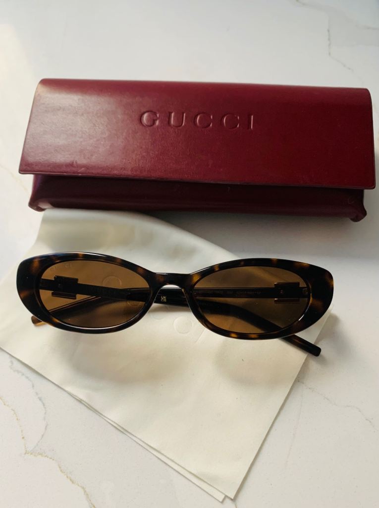 Gucci viral slim cat eye sunglasses