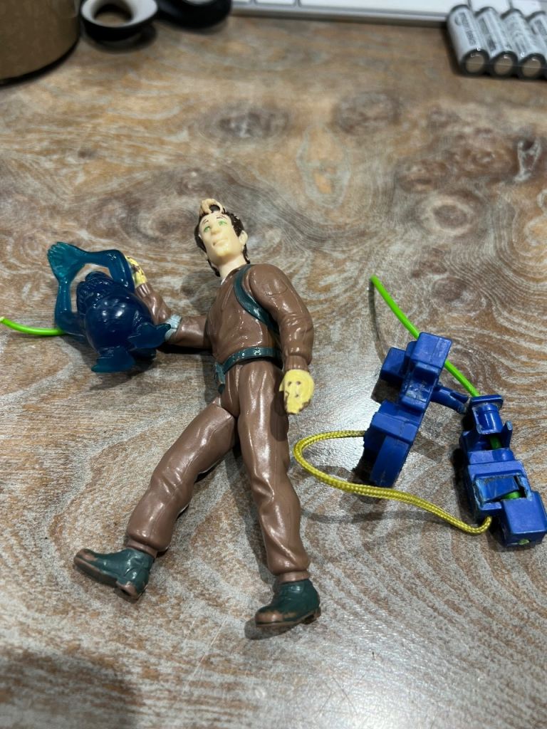 vintage GHOSTBUSTERS PETER VENKMAN action figure ORIGINAL KENNER complete