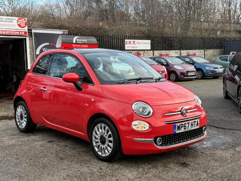 2018 Fiat 500 1.2 Lounge Euro 6 (s/s) 3dr HATCHBACK Petrol Manual