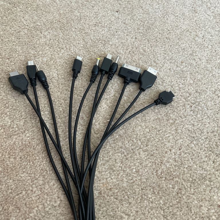 10 in 1 usb charger cables