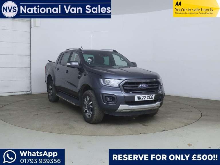 2022 Ford Ranger 2.0 EcoBlue Wildtrak Auto 4WD Euro 6 (s/s) 4dr PICK UP Diesel Automatic