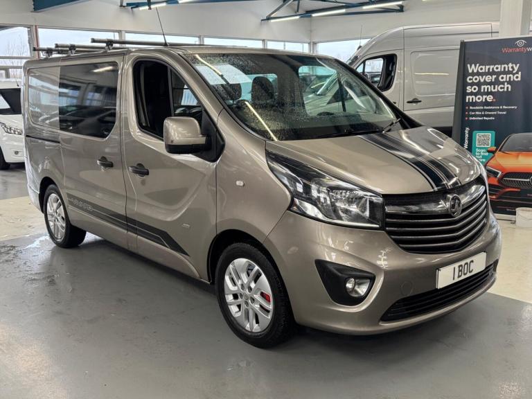 2017 Vauxhall Vivaro 2900 1.6CDTI BiTurbo 125PS Sportive H1 D/Cab PANEL VAN DIESEL Manual