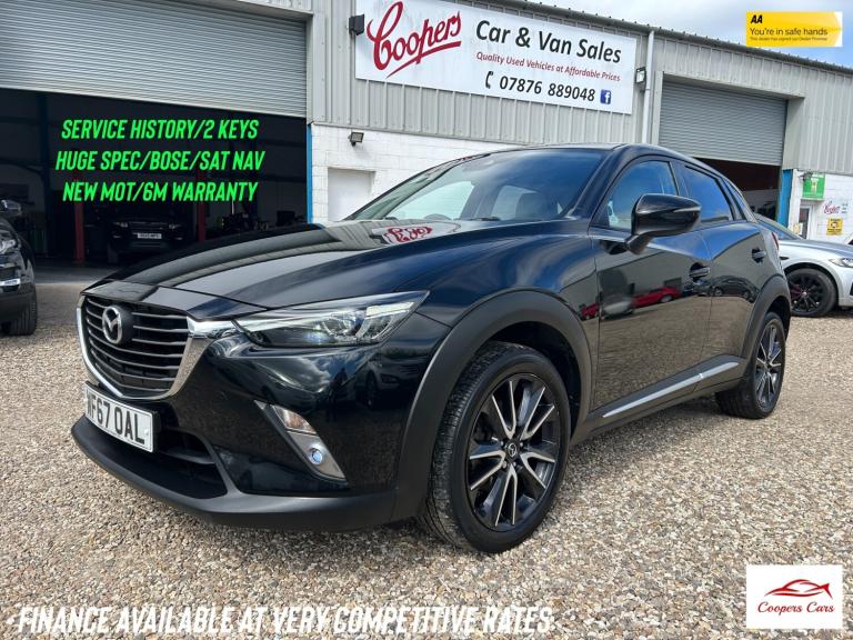 2017 Mazda CX-3 2.0 Sport Nav 5dr AWD HATCHBACK Petrol Manual