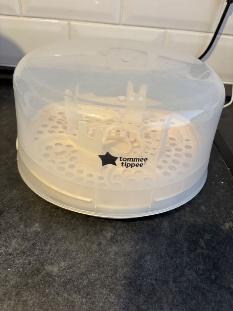 tommee tippee microwave steriliser / prep machine 