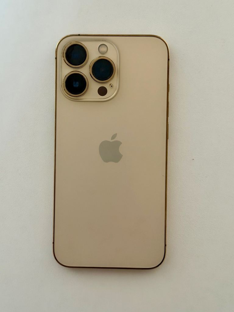 Apple iPhone 13 Pro - 128GB - Gold - Unlocked - Good Condition (94% Battery Capacity)