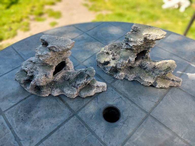 Two Fish Tank Ornmeants For Sale! 