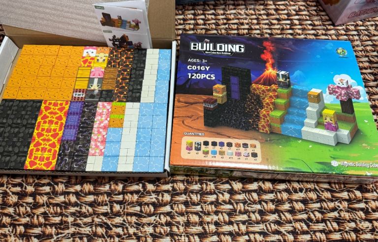 Building Magnetic Blocks Set 120pcs