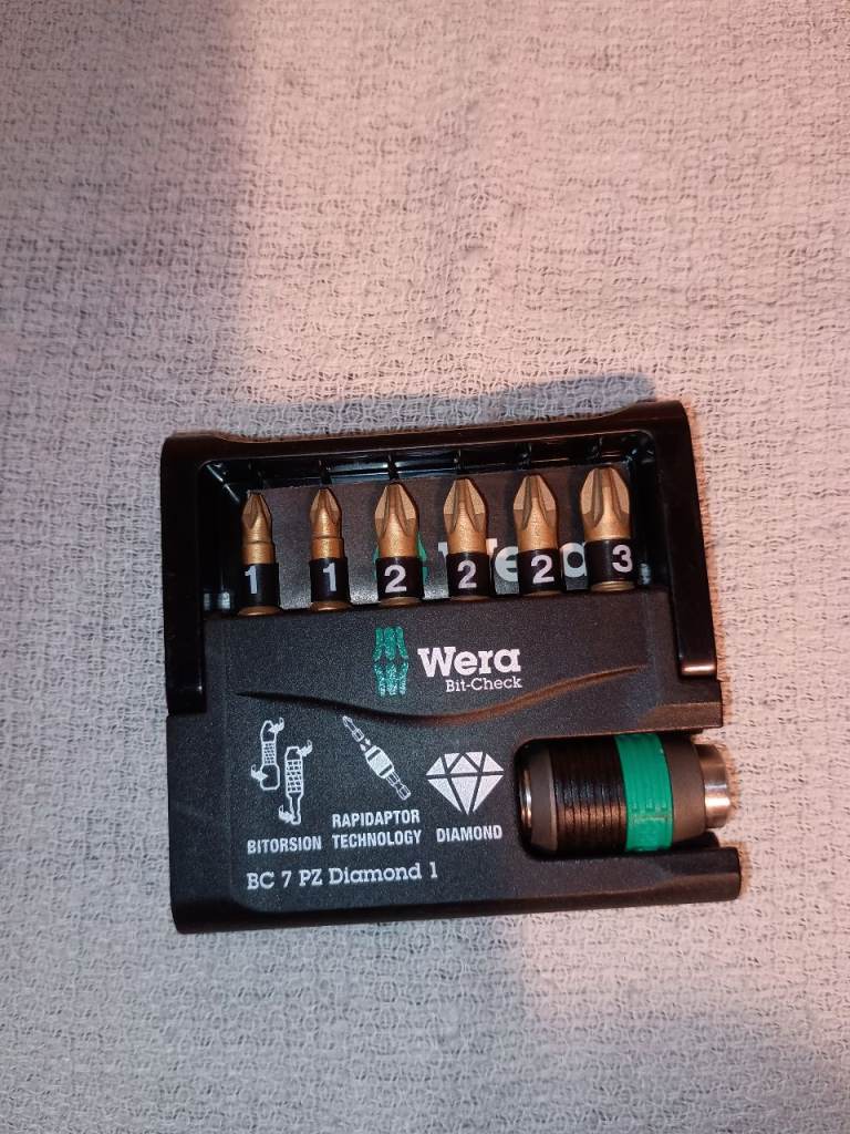 Wera bit check 7 piece